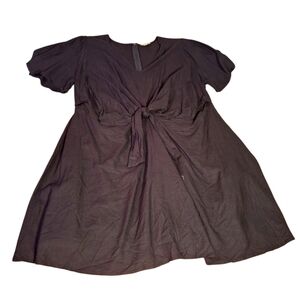 Chic Soul "Sun and Done" black dress Size 3X EUC